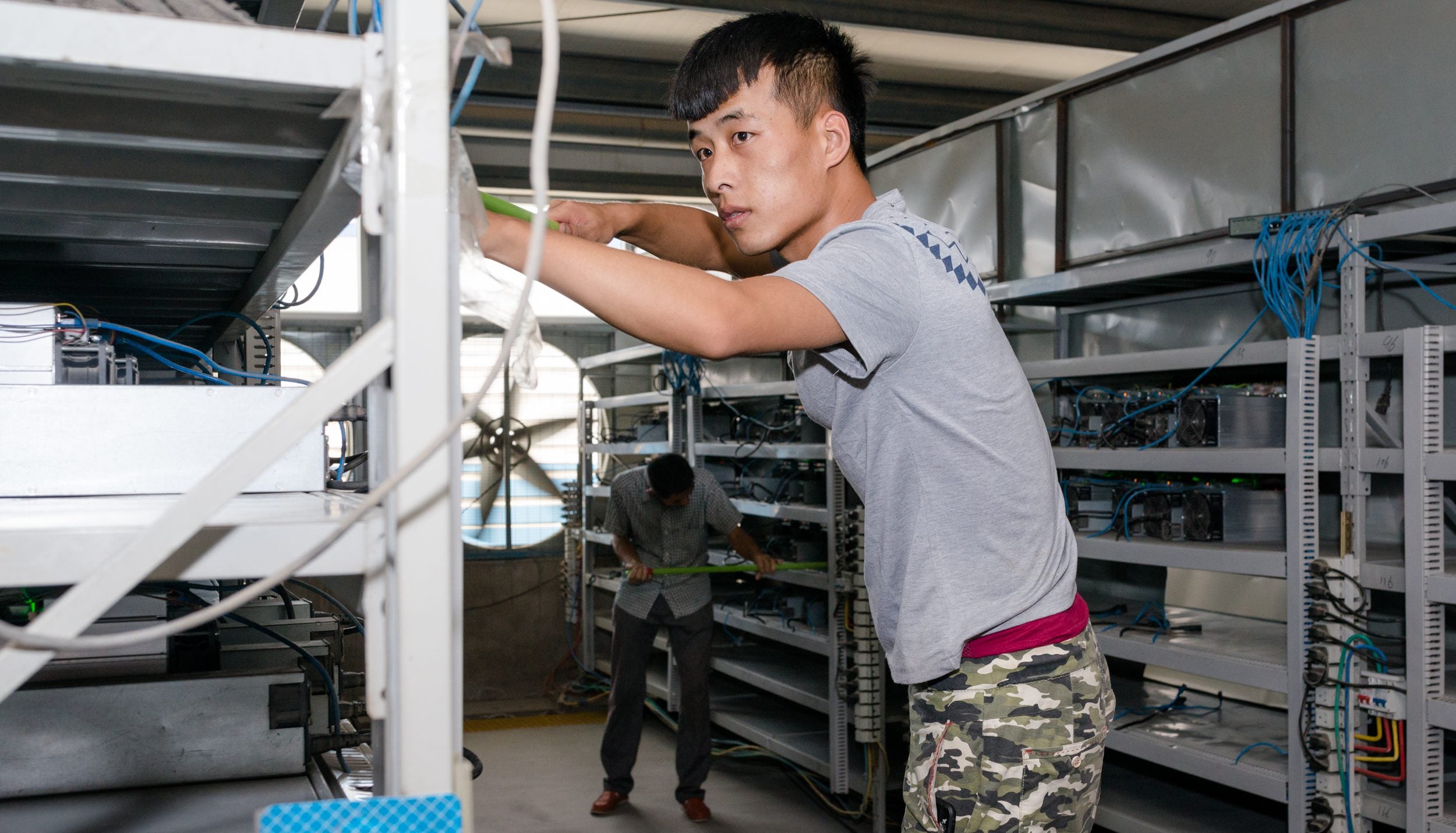 Photos: Inside one of the world's largest bitcoin mines