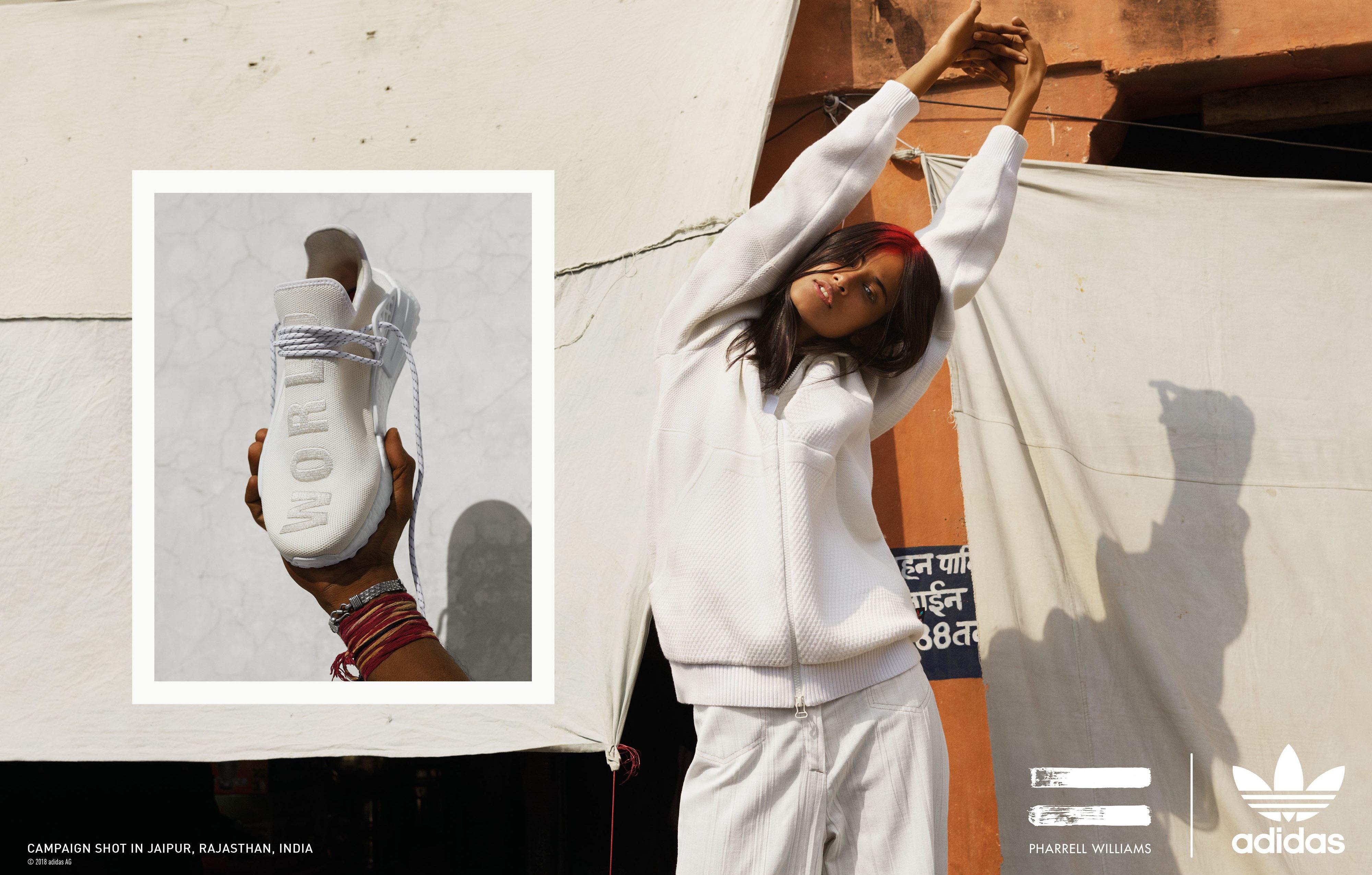 People fought each other to get Pharrell's unity sneakers