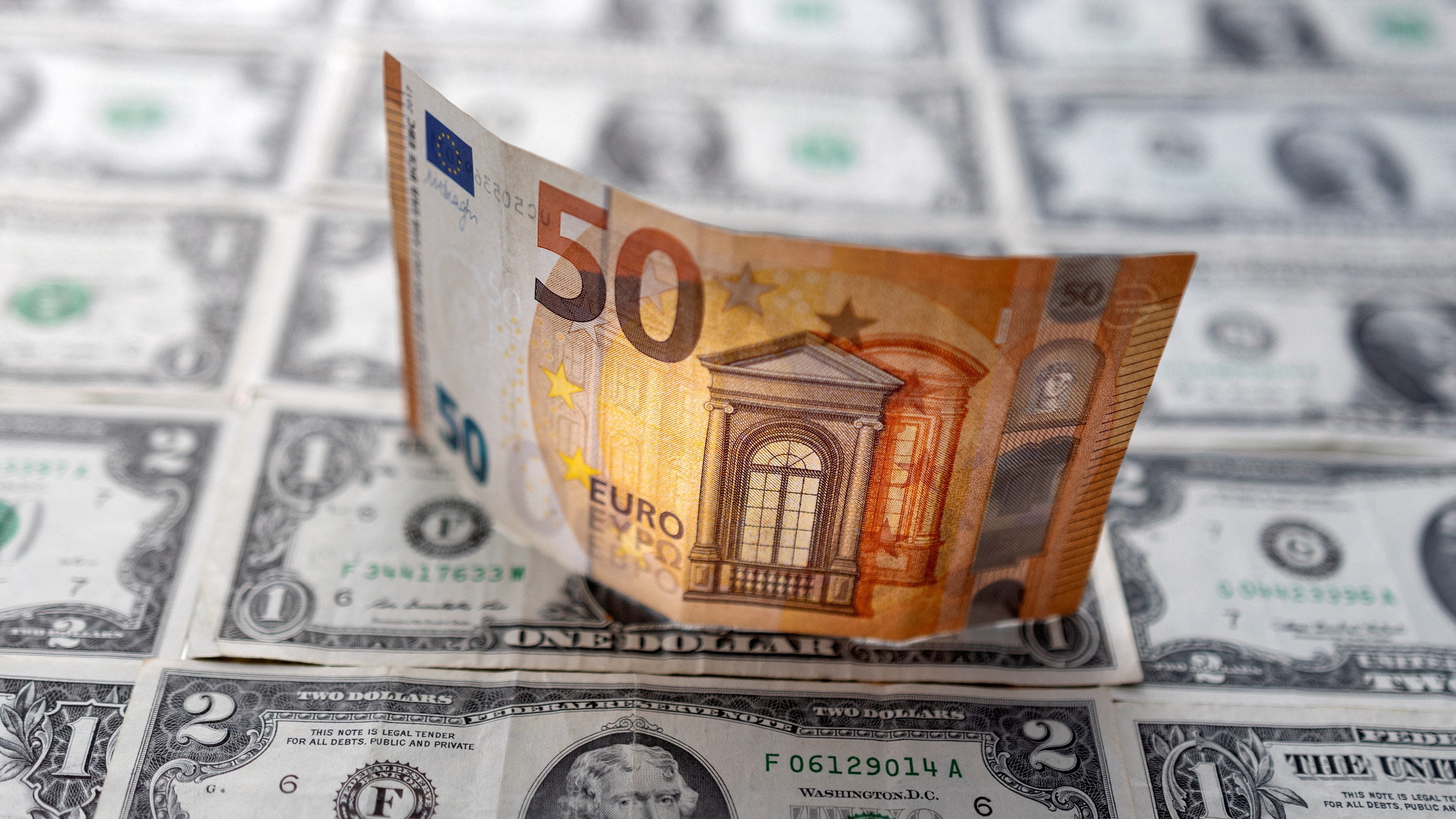 The Euro-US dollar exchange rate has parity for the first time in two  decades