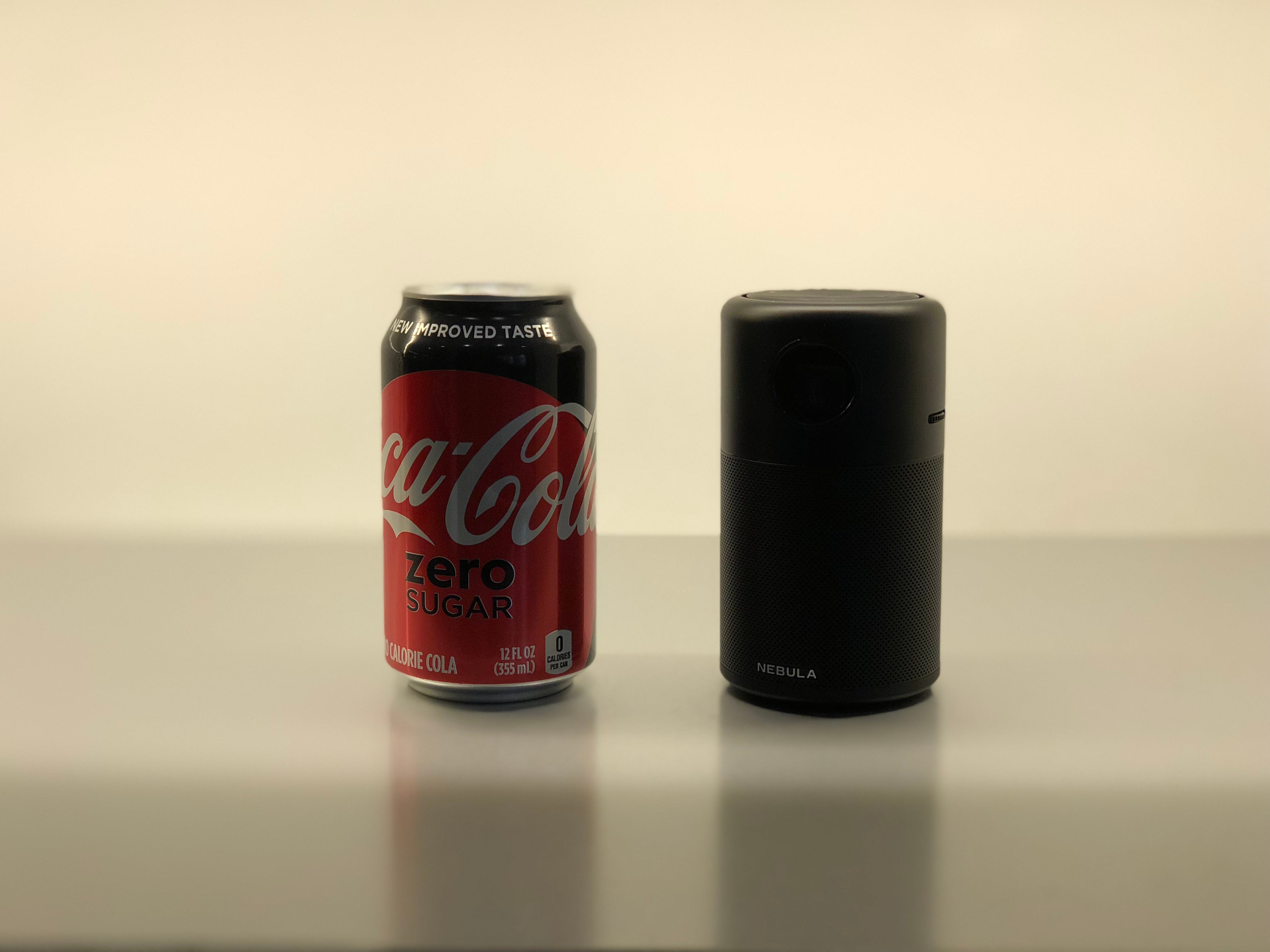 This pocket projector is the perfect companion for jet setters